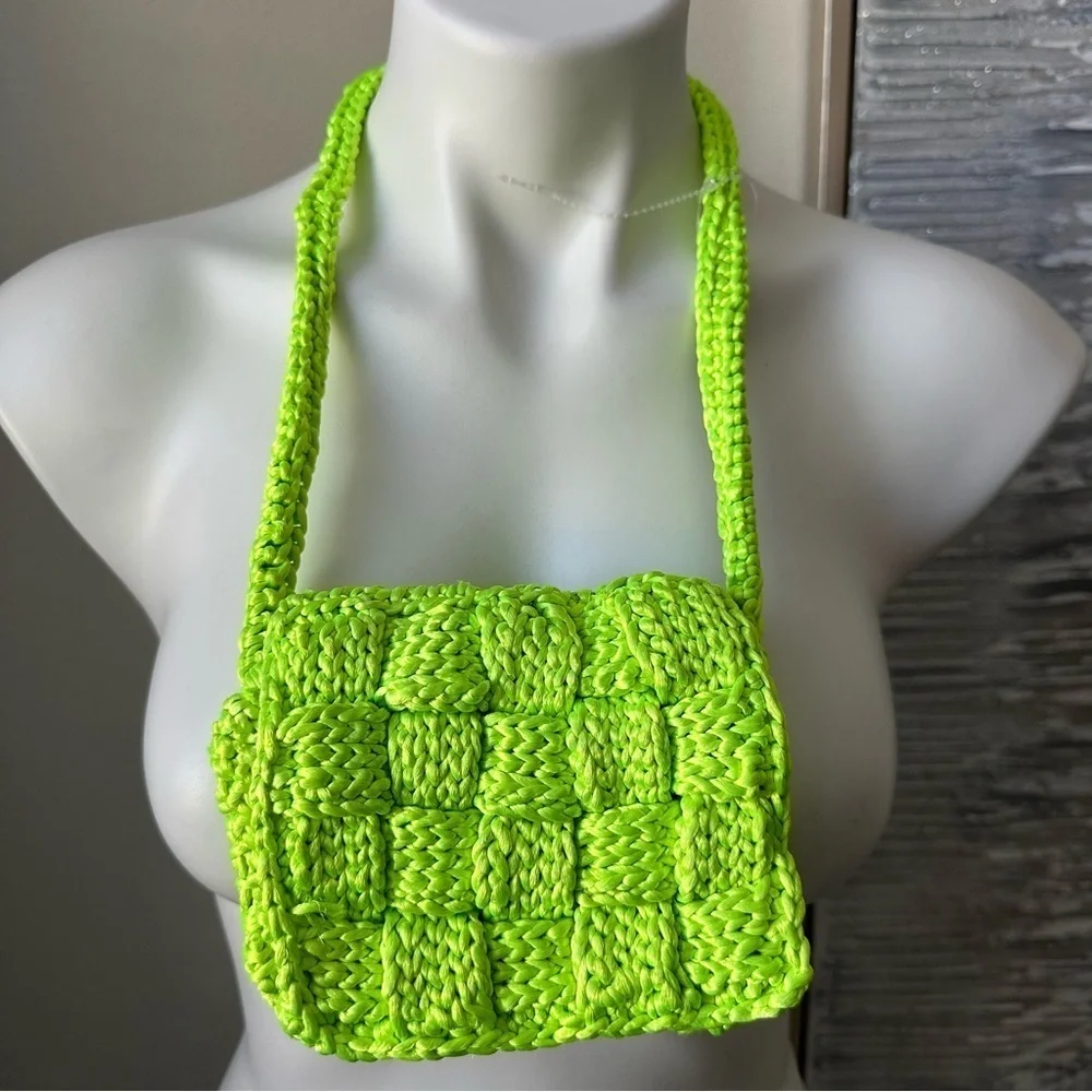 Urban Outfitters Knit Baguette Bag